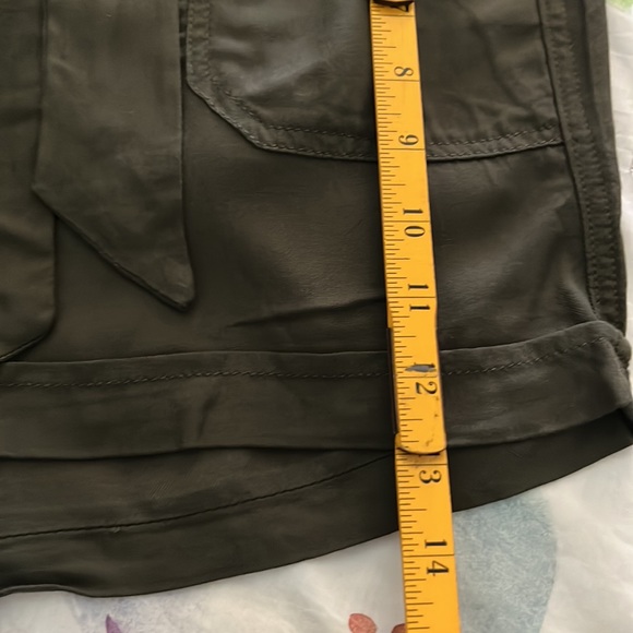 NWT New York and Company Belted Pull On Shorts - Picture 9 of 11